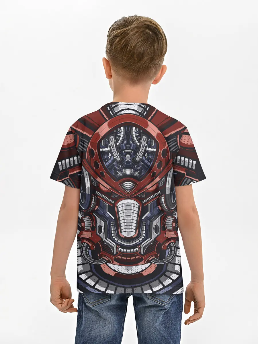 Детская базовая футболка / Механический робот