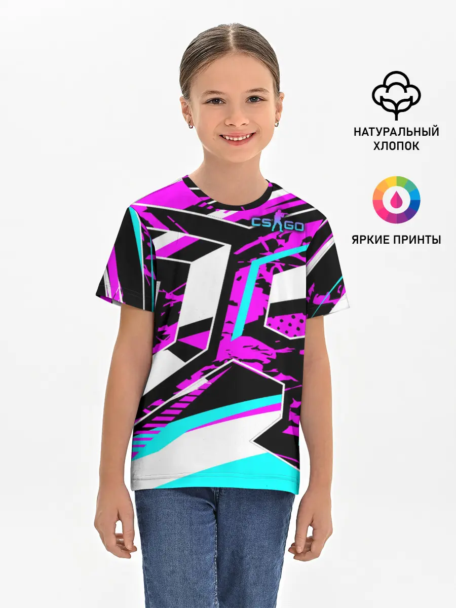 Детская базовая футболка / Counter-Strike