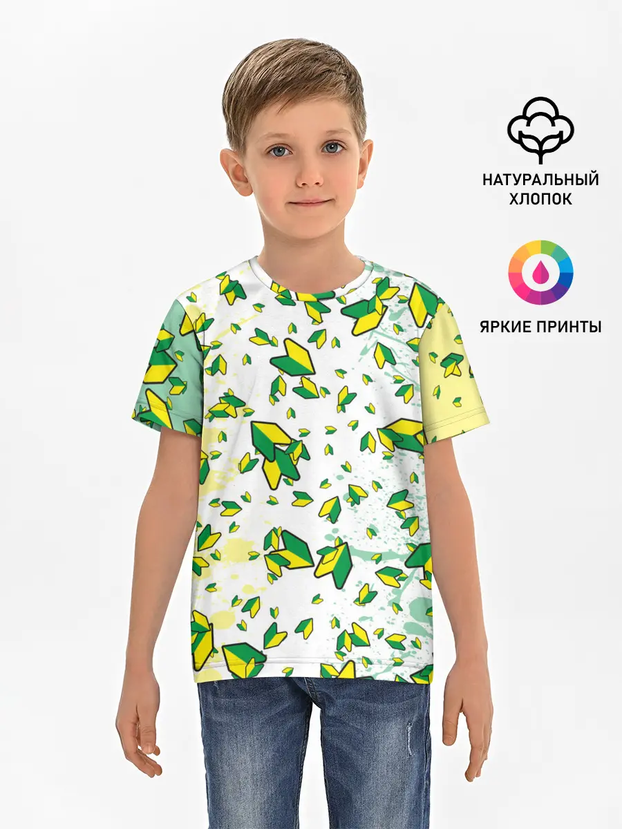 Детская базовая футболка / JDM | ПАТТЕРН | ЯПОНОВОД