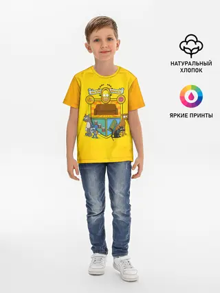 Детская базовая футболка / Simpsons nation
