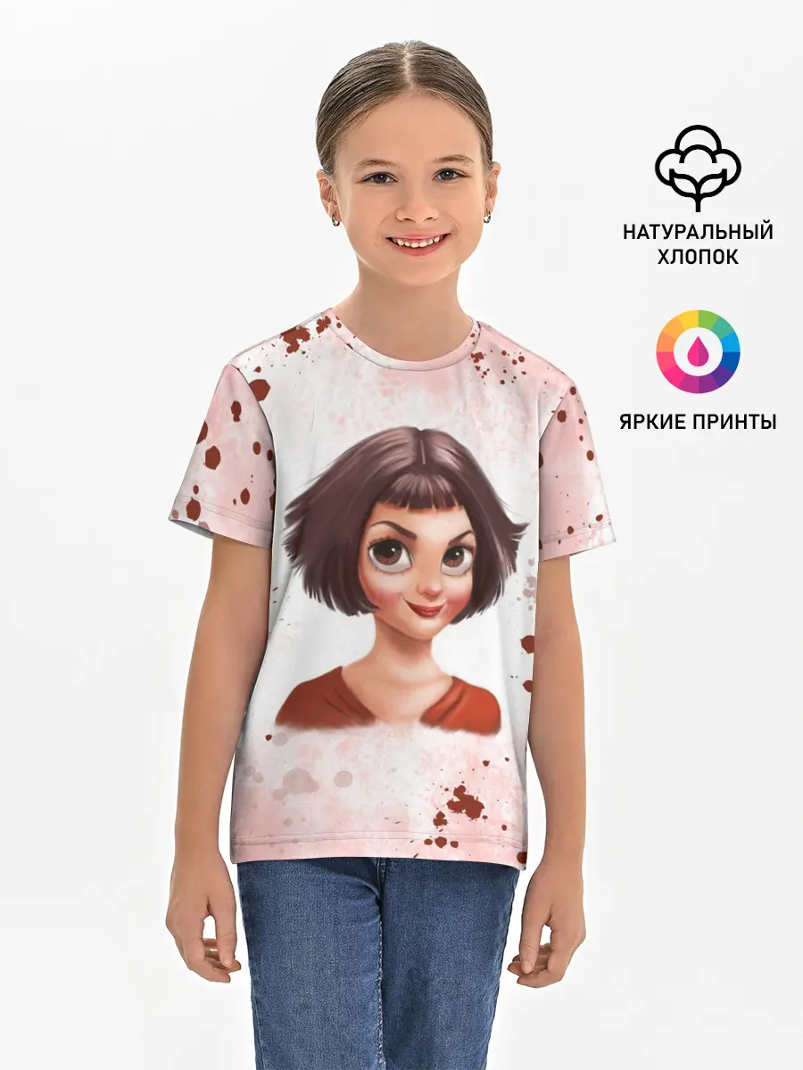 Детская базовая футболка / Амели | Amelie