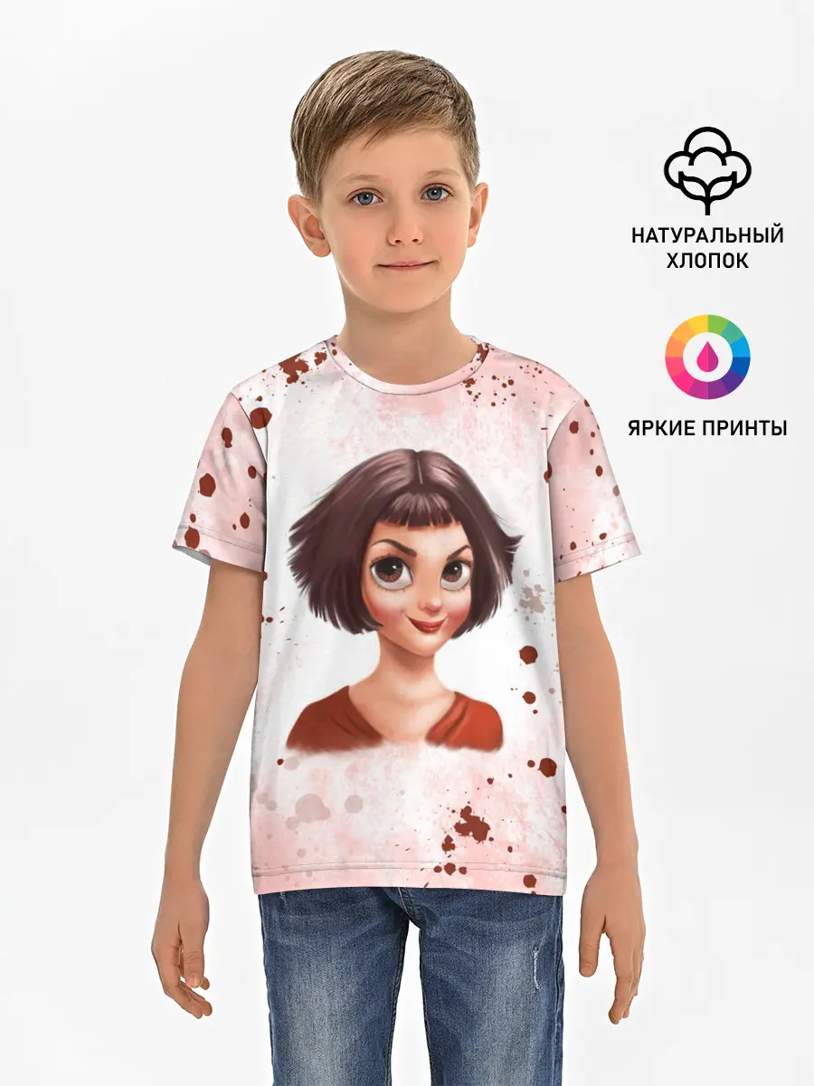 Детская базовая футболка / Амели | Amelie