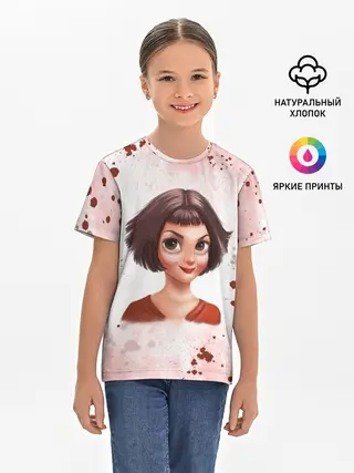 Детская базовая футболка / Амели | Amelie