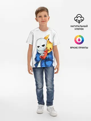 Детская базовая футболка / UNDERTALE