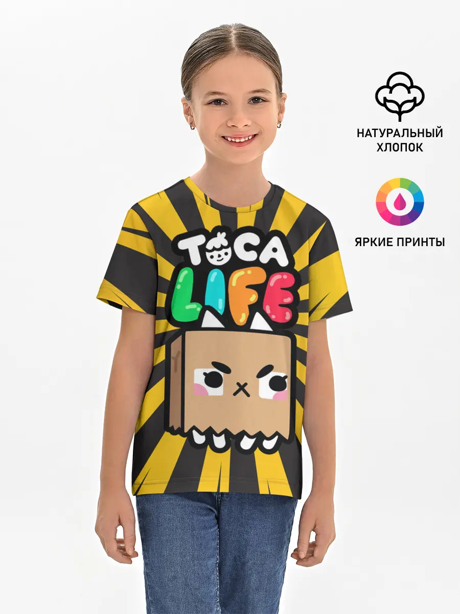 Детская базовая футболка / Крокет | Toca Boca