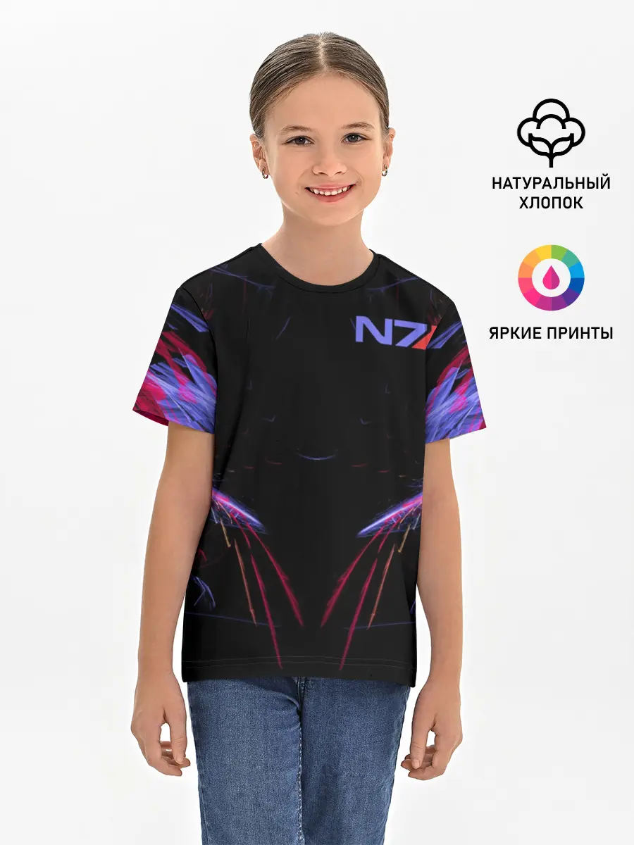 Детская базовая футболка / N7 | Neon Style