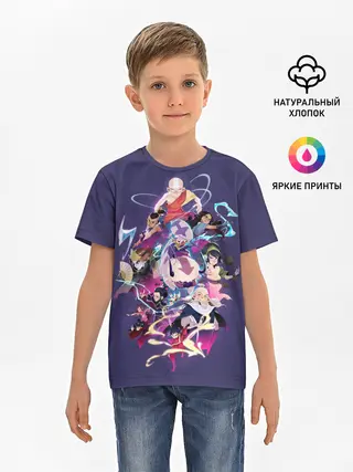 Детская базовая футболка / Avatar the last airbender