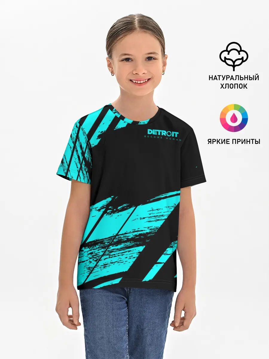 Детская базовая футболка / Detroit: Become Human