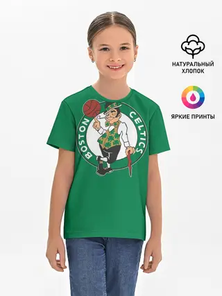 Детская базовая футболка / Boston Celtics