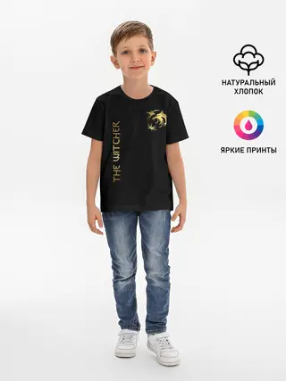 Детская базовая футболка / The Witcher Gold