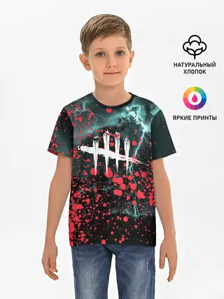 Детская базовая футболка / DEAD BY DAYLIGHT