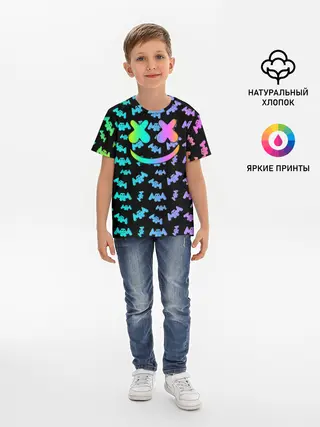 Детская базовая футболка / MARSHMELLO