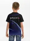 Детская базовая футболка / Space X