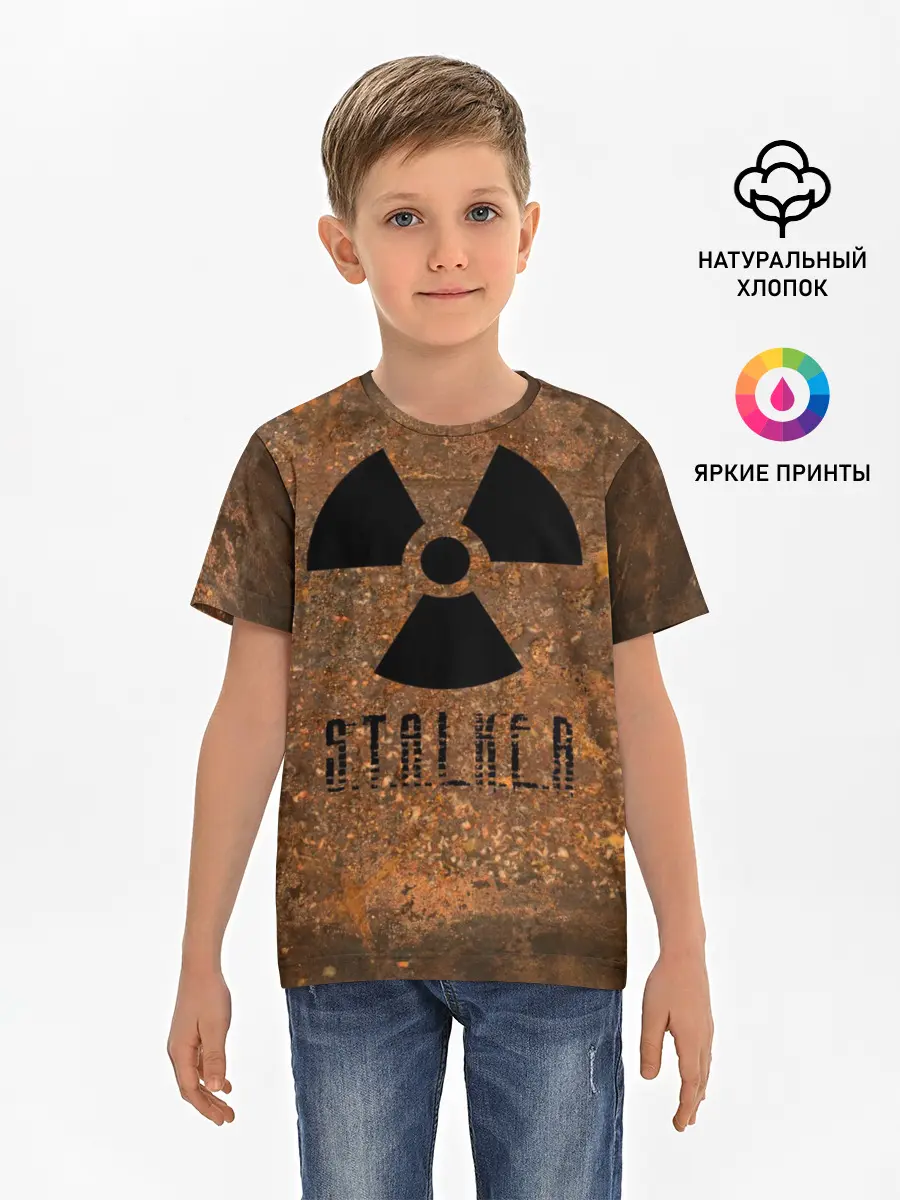 Детская базовая футболка / STALKER