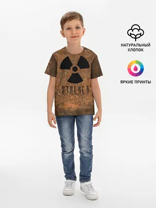 Детская базовая футболка / STALKER
