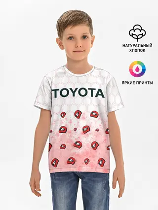 Детская базовая футболка / Тойота - Racing