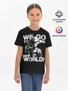 Детская базовая футболка / WE GO TO THE NEW WORLD!