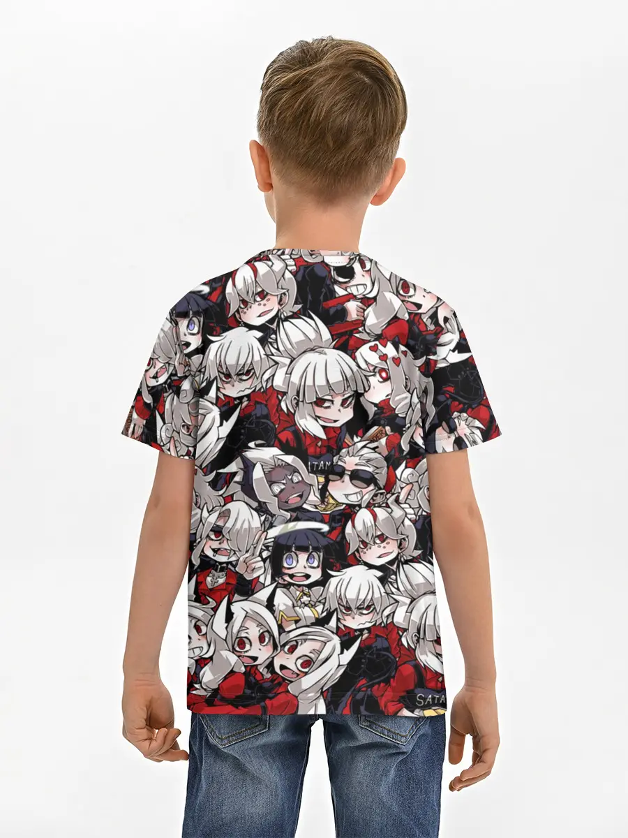 Детская базовая футболка / Helltaker