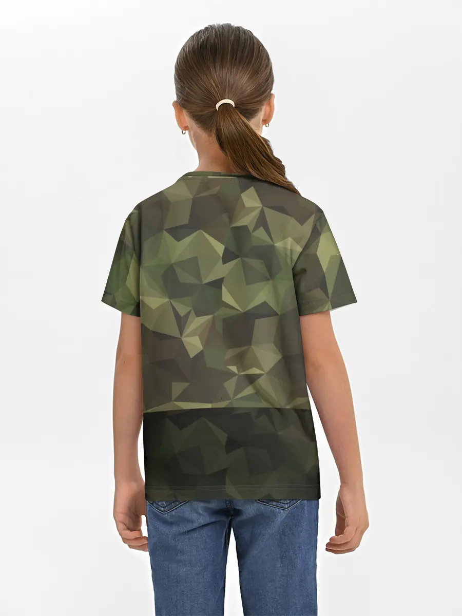 Детская базовая футболка / Дикий доберман