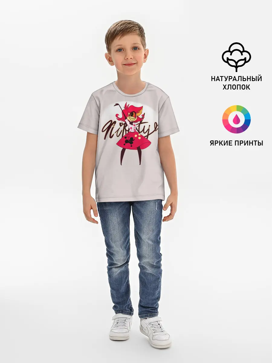 Детская базовая футболка / Отель Хазбин