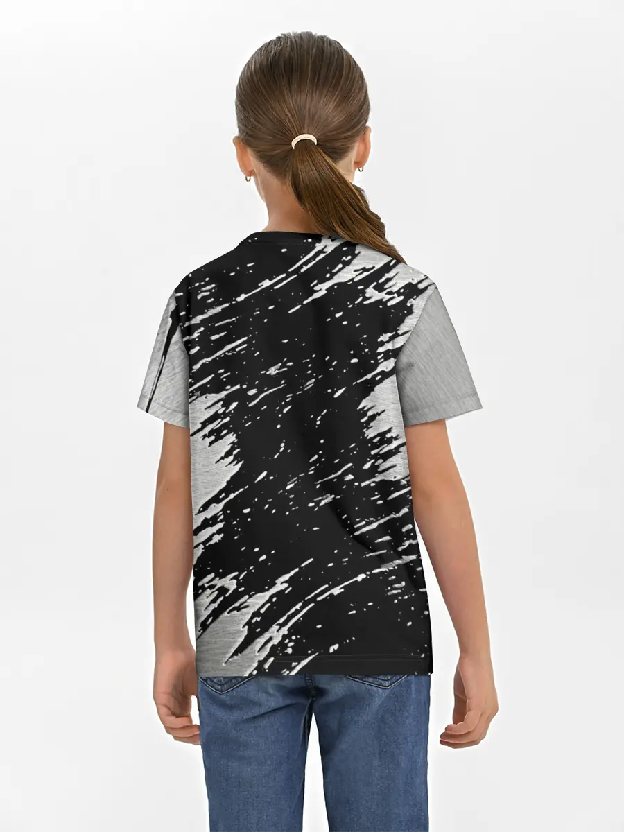 Детская базовая футболка / THE WITCHER LOGO STEEL