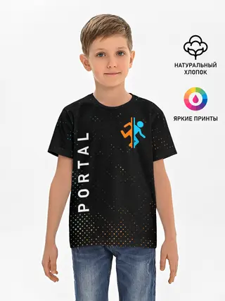 Детская базовая футболка / PORTAL / ПОРТАЛ