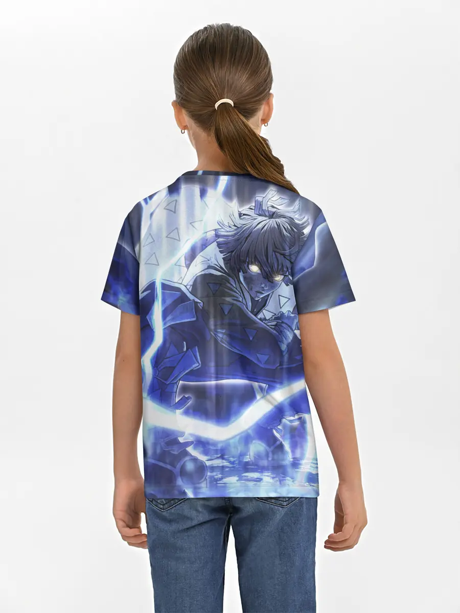 Детская базовая футболка / Клинок рассекающий демонов