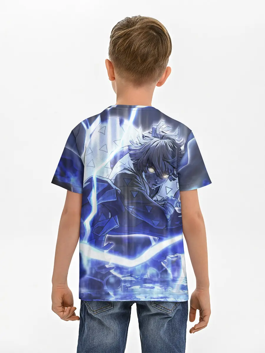 Детская базовая футболка / Клинок рассекающий демонов