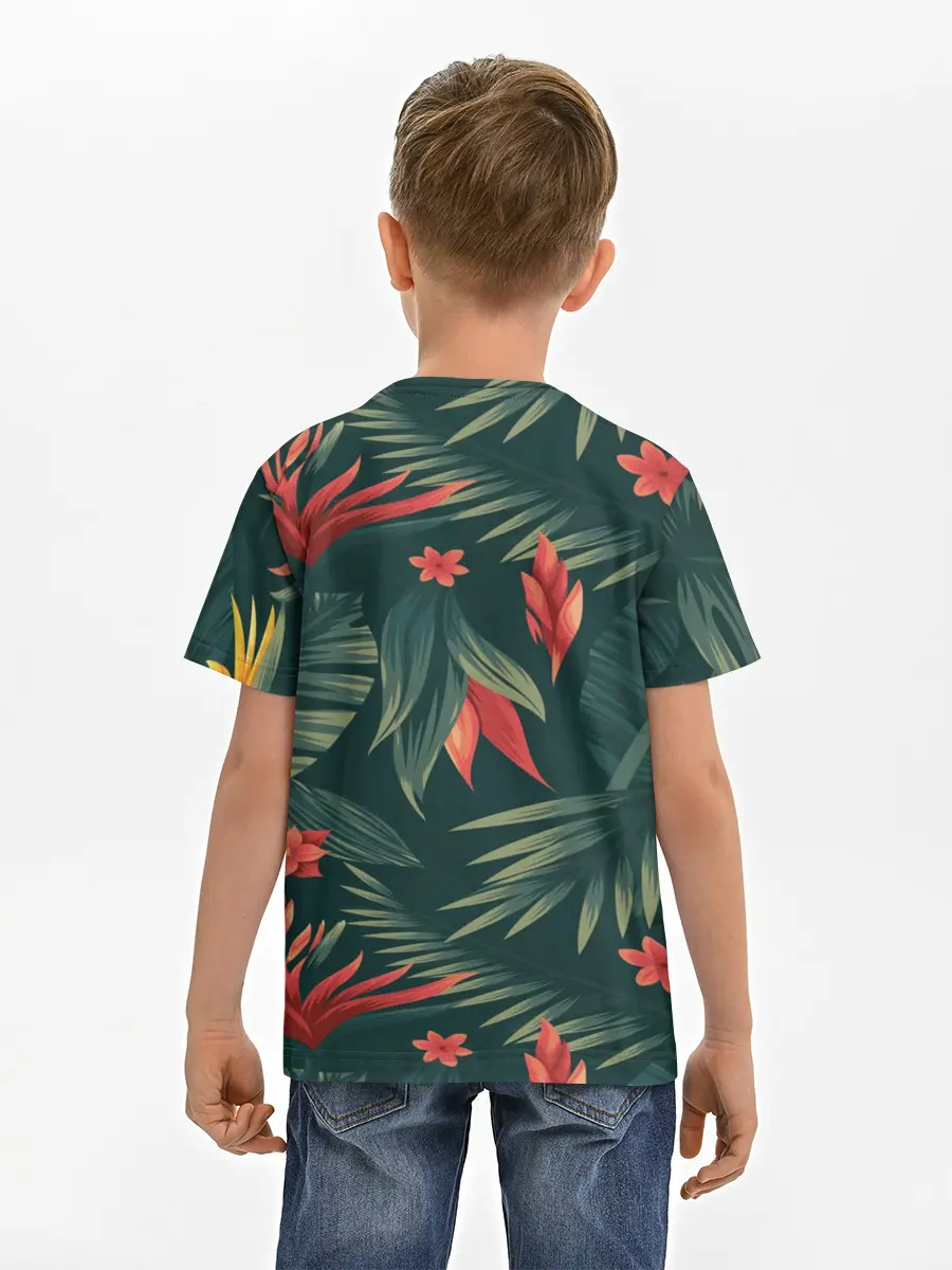 Детская базовая футболка / Тропики