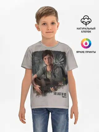 Детская базовая футболка / Элли с гитарой