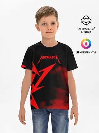 Детская базовая футболка / Metallica