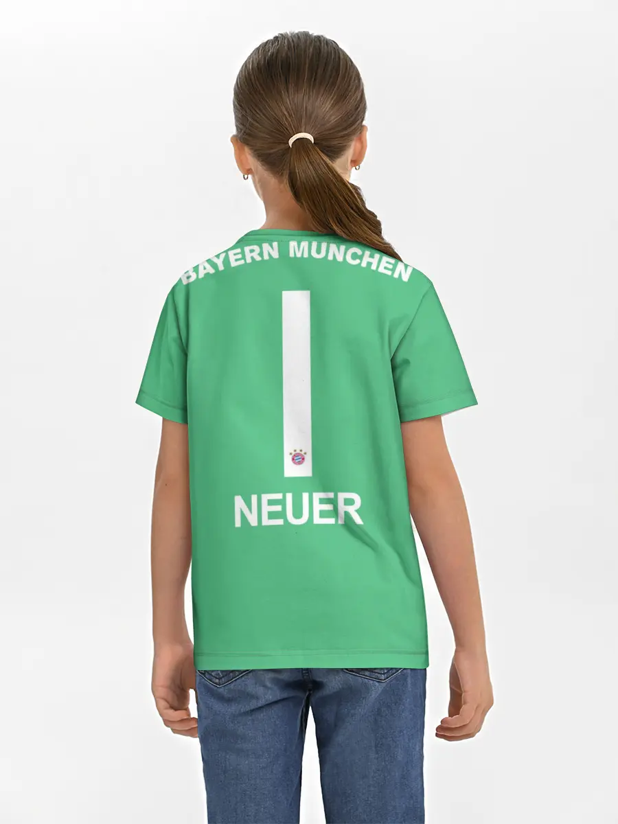 Детская базовая футболка / Нойер Бавария ВР