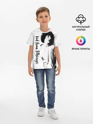 Детская базовая футболка / Финн Вулфард