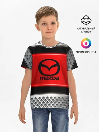 Детская базовая футболка / MAZDA