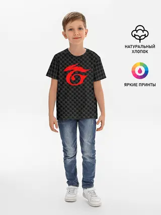 Детская базовая футболка / FREEFIRE | PATTERN