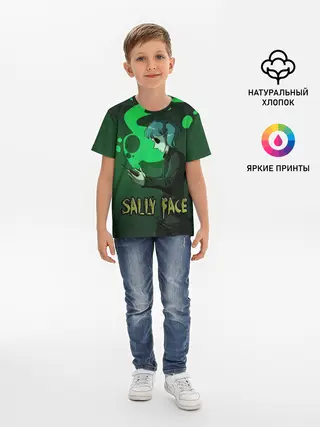 Детская базовая футболка / Sally Face