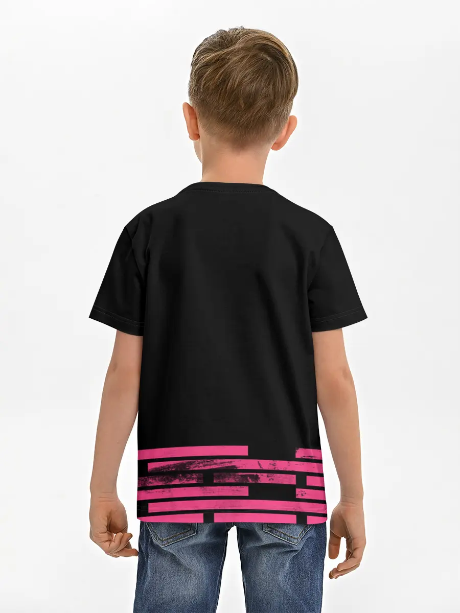 Детская базовая футболка / SQUID GAME [ALL LOGO]