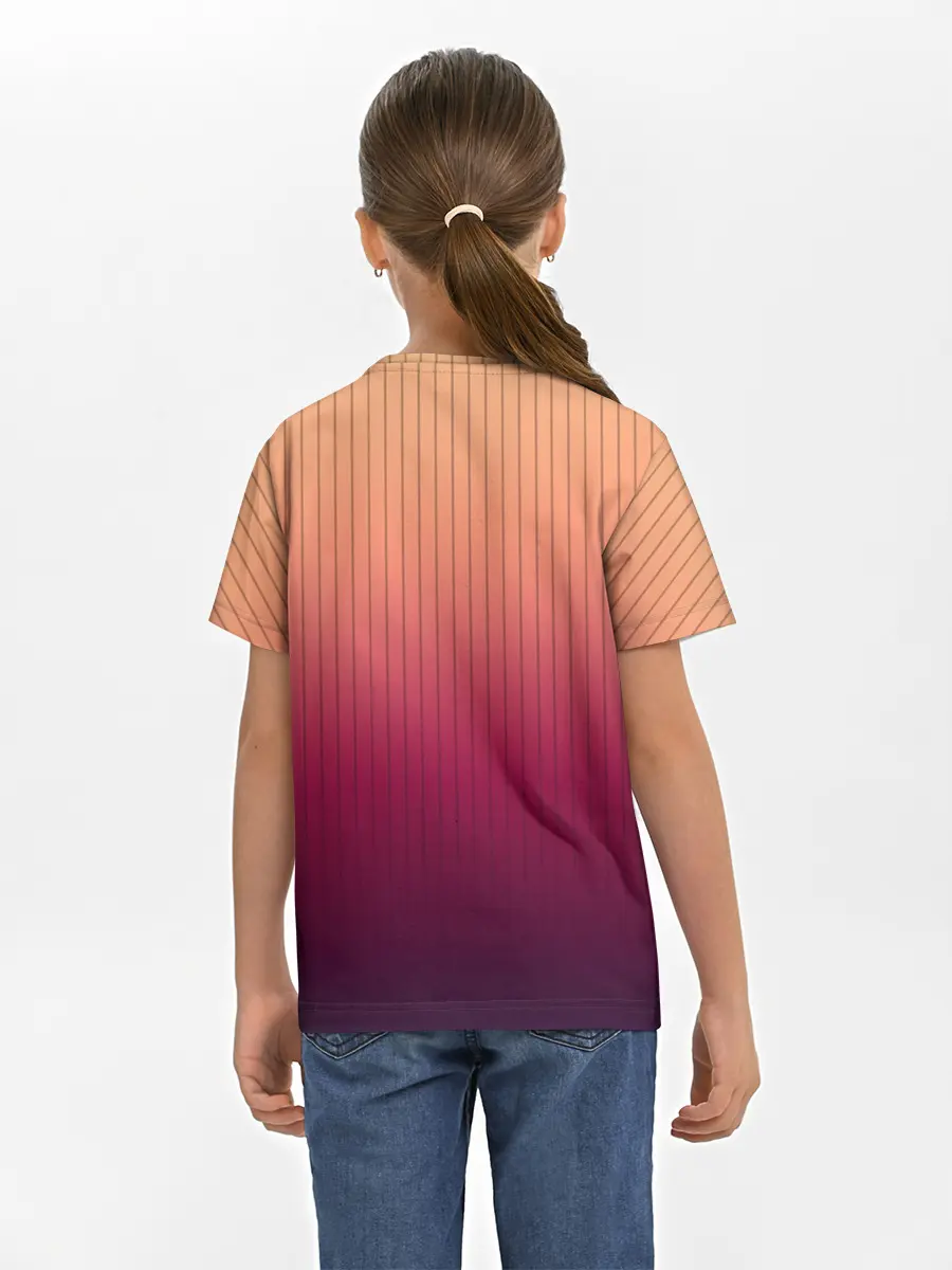 Детская базовая футболка / The Gradient Of Deer