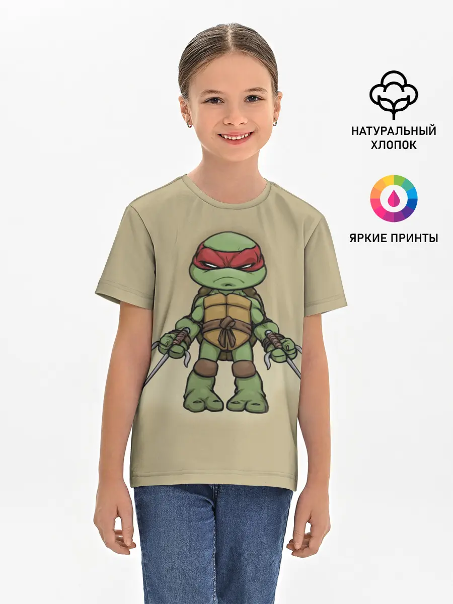 Детская базовая футболка / ЧЕРЕПАШКИ - НИНДЗЯ