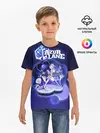 Детская базовая футболка / аниме Лазурный путь