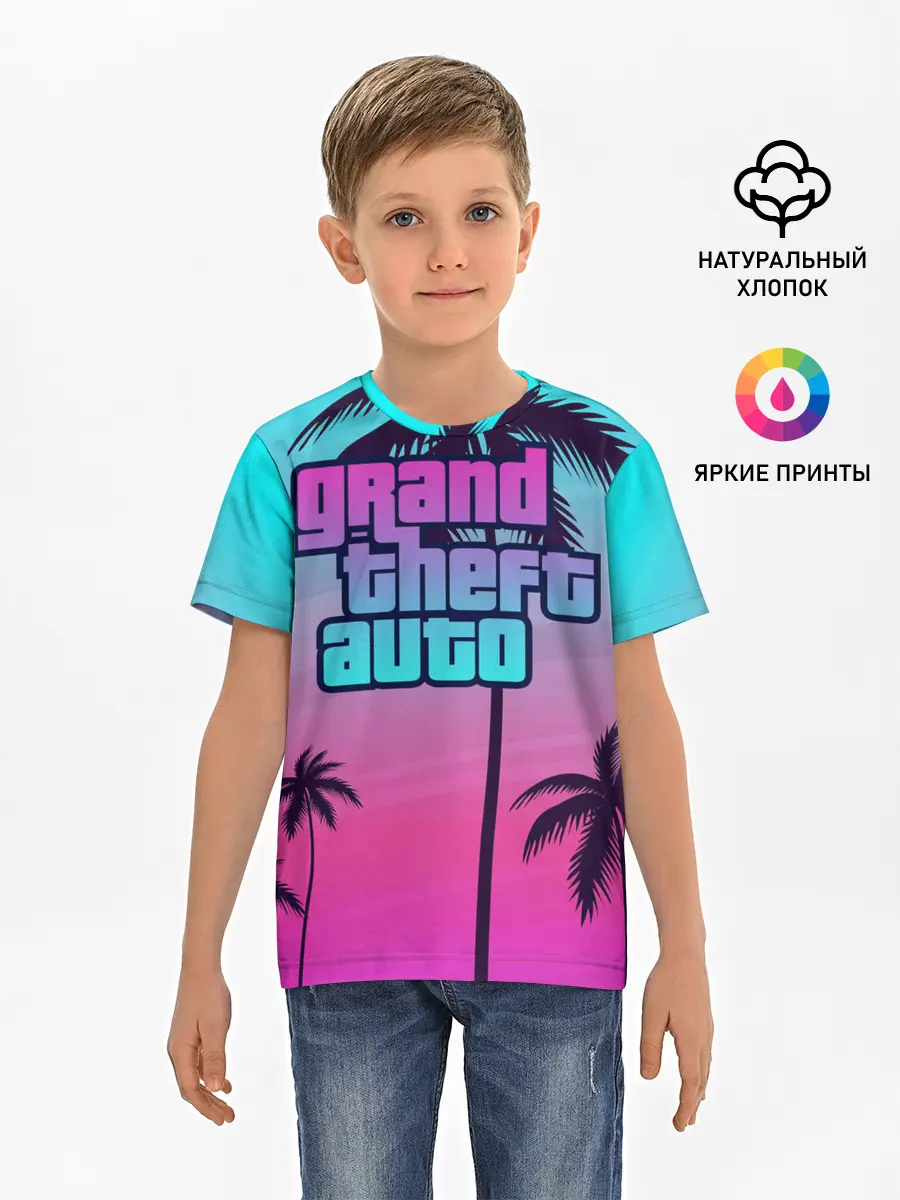 Детская базовая футболка / GTA
