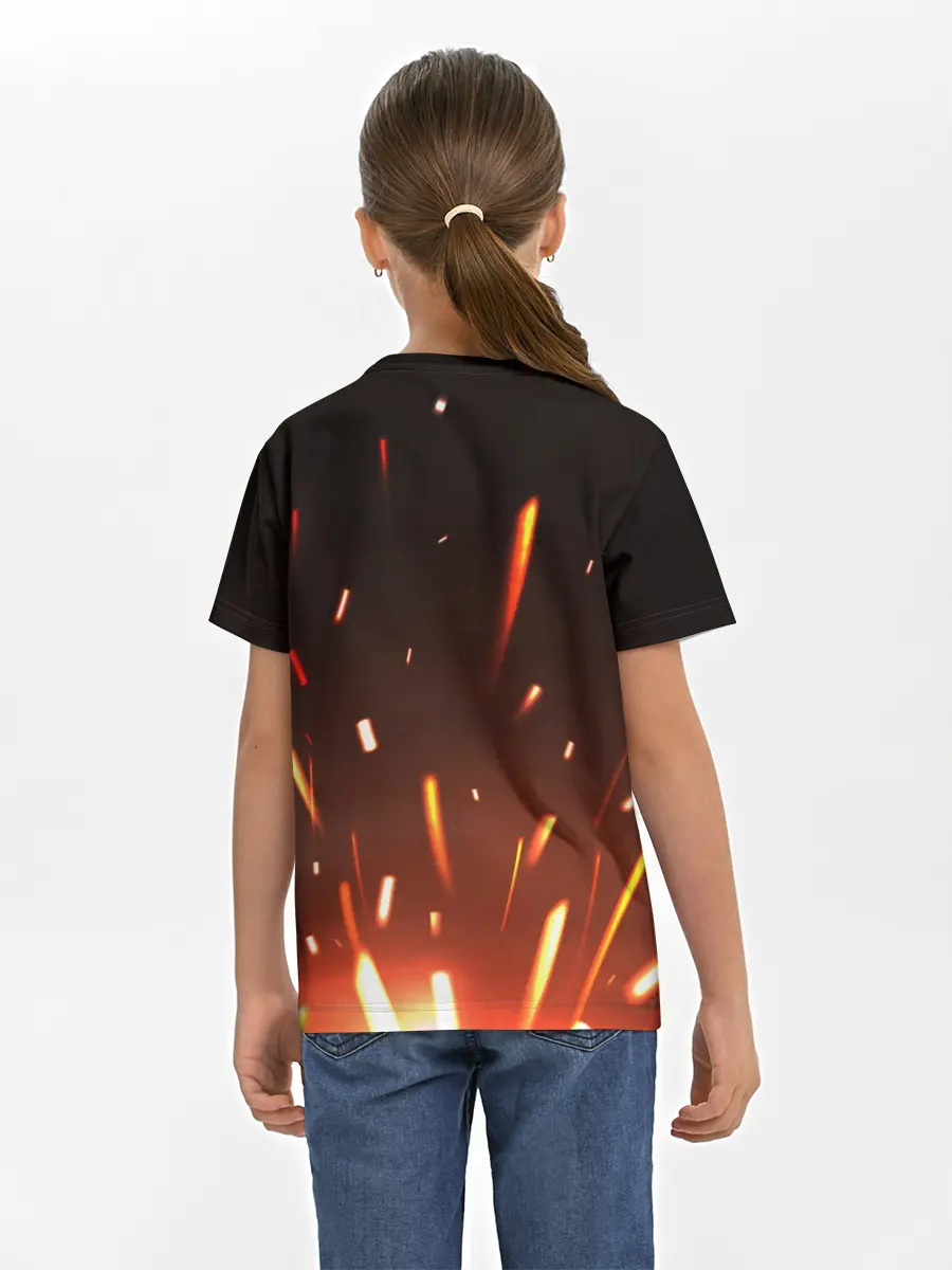 Детская базовая футболка / Скелет из Вальхейма