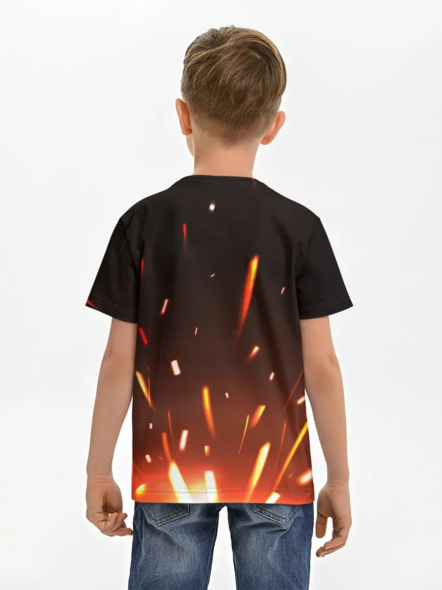 Детская базовая футболка / Скелет из Вальхейма