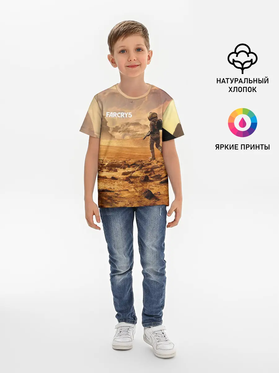 Детская базовая футболка / FAR CRY 5 LOST ON MARS