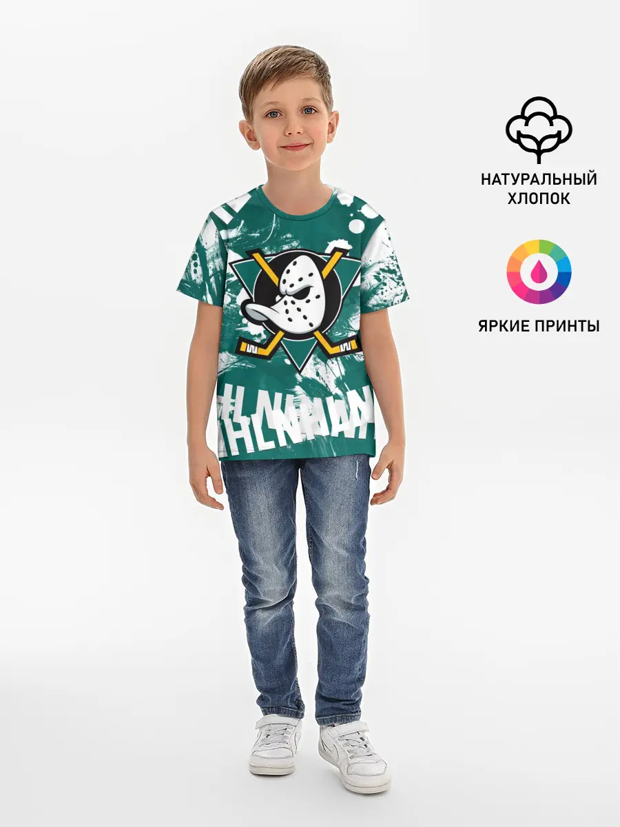 Детская базовая футболка / Анахайм Дакс | Anaheim Ducks