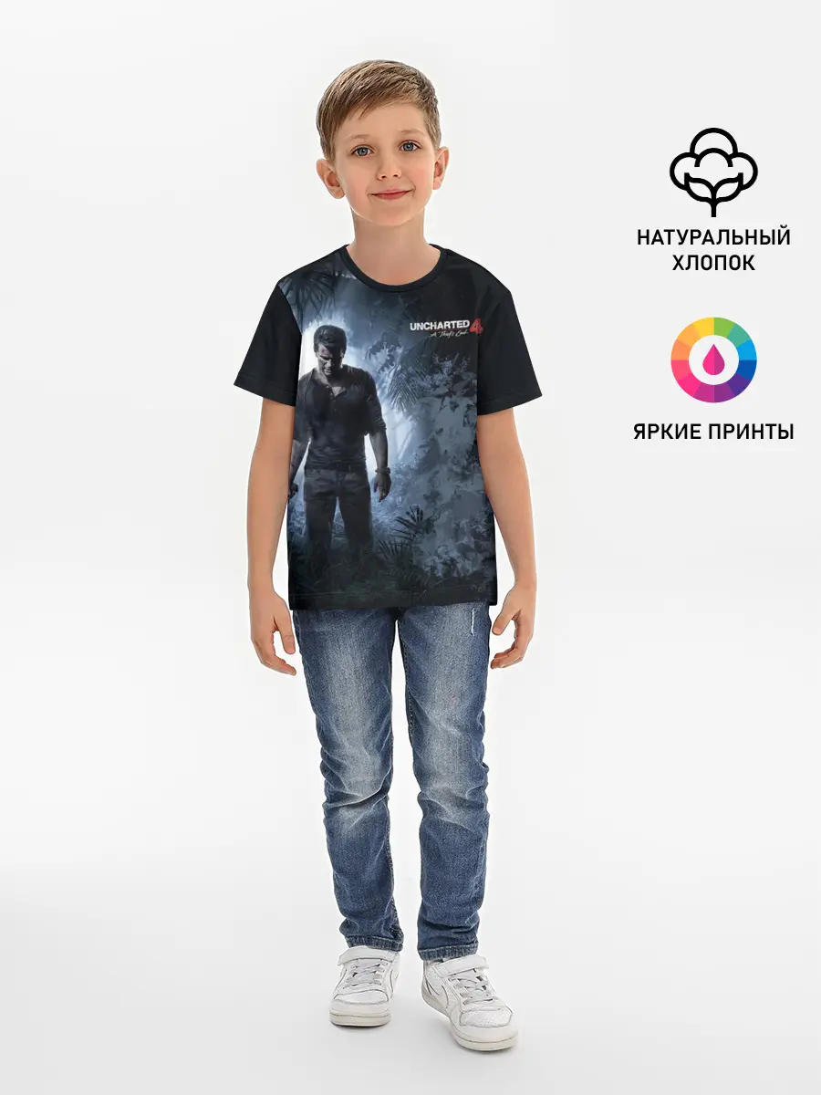 Детская базовая футболка / Drake in jungle