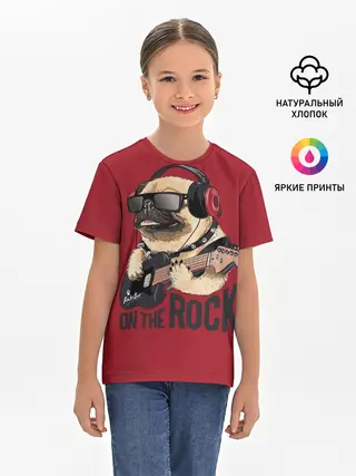 Детская базовая футболка / On the rock