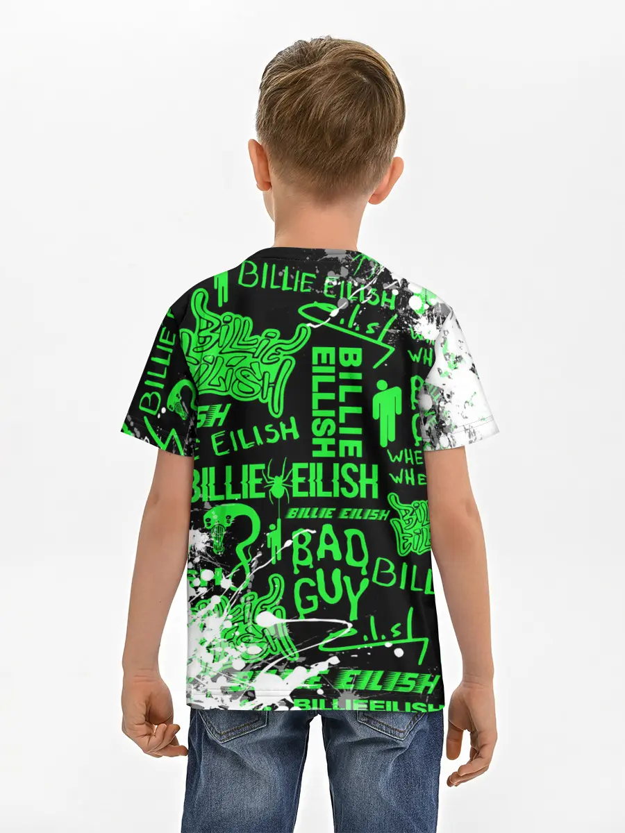Детская базовая футболка / BILLIE EILISH.