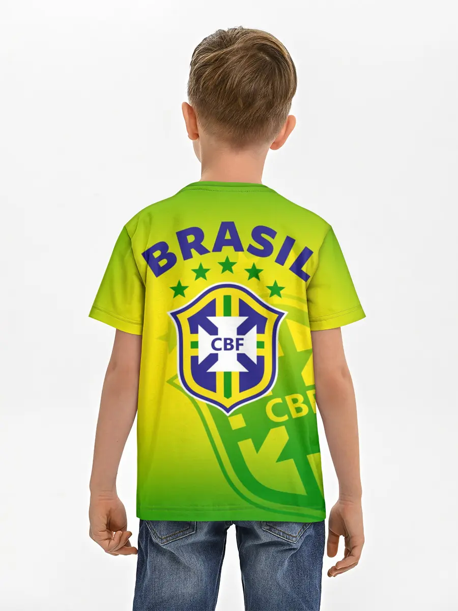 Детская базовая футболка / Бразилия