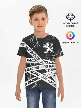 Детская базовая футболка / Peugeot - Racing